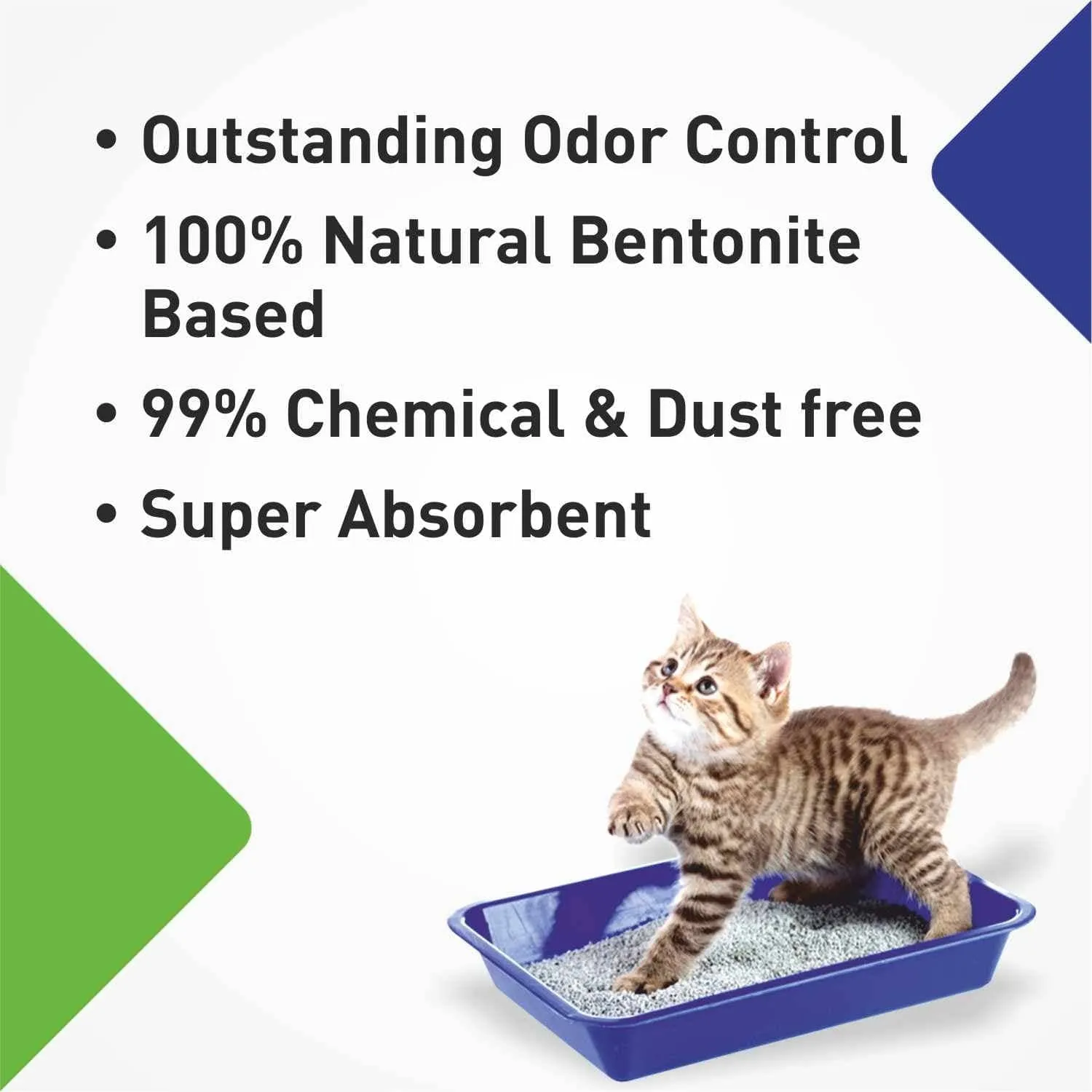 Purepet Lavender Scented and Petcrux Lavender & Lemon Scented Smart Clumping Cat Litter Combo (1 1)