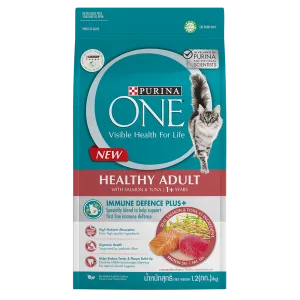 Purina One Cat Healthy Adult Salmon & Tuna 1.2kg