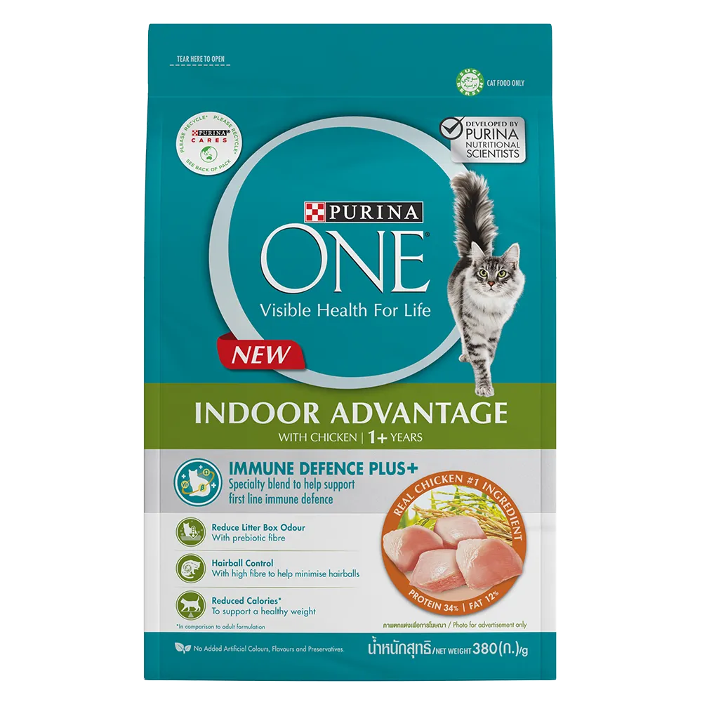 Purina One Cat Indoor Advantage Immune Defence Plus 380g