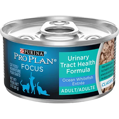 Purina Pro Plan Adult Urinary Tract Health Formula Ocean Whitefish Entre Canned Cat Food