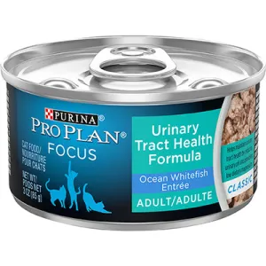 Purina Pro Plan Adult Urinary Tract Health Formula Ocean Whitefish Entre Canned Cat Food