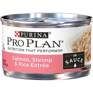 Purina Pro Plan Salmon, Shrimp & Rice Entre in Sauce