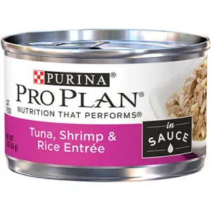 Purina Pro Plan Tuna, Shrimp & Rice Entre In Sauce