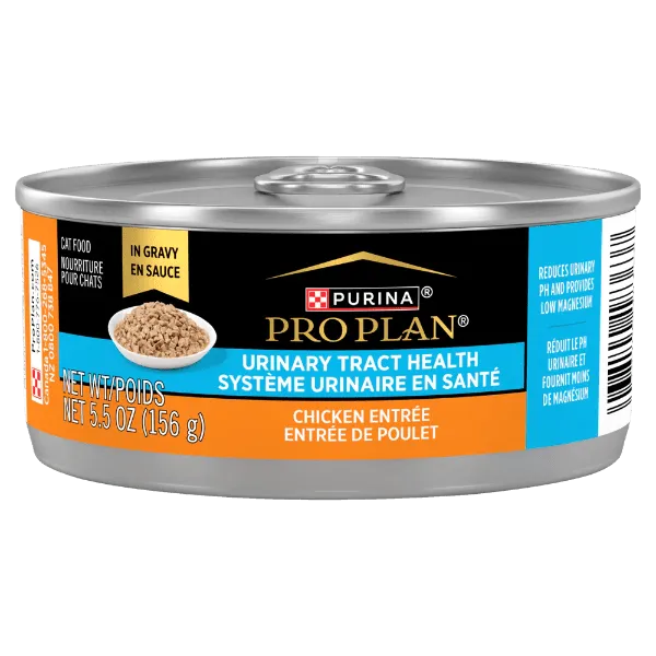 Purina Pro Plan Urinary Tract Health Chicken Entree in Gravy Adult Canned Cat Food