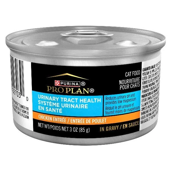 Purina Pro Plan Urinary Tract Health Chicken Entree in Gravy Adult Canned Cat Food