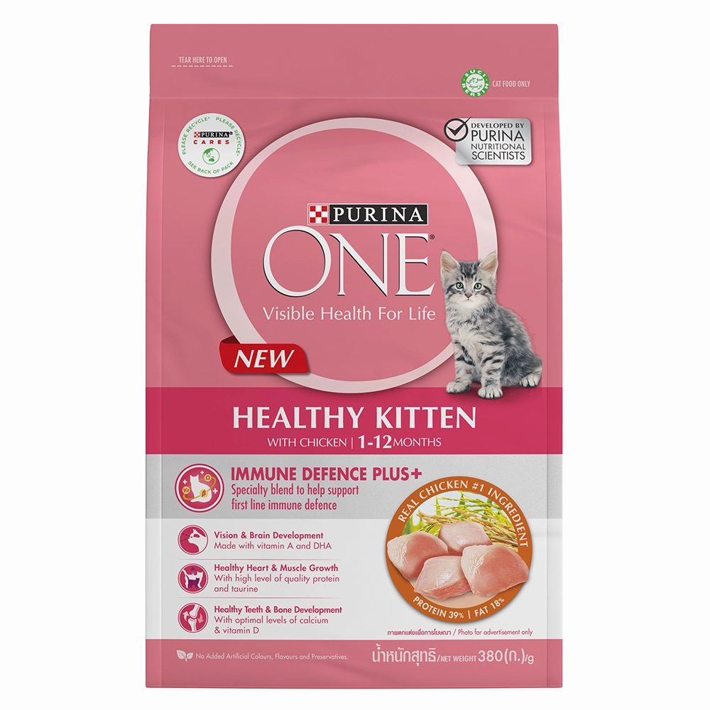 Purina One Cat Healthy Kitten 380g