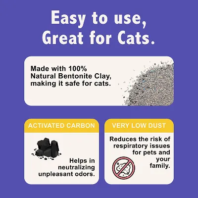 Purple Tails Cat Litter