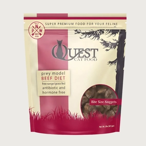 QUEST Frozen Raw Beef Recipe for Cats