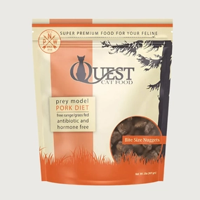 QUEST Frozen Raw Pork Recipe for Cats