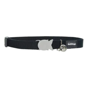 Red Dingo Cat Collar Classic Black