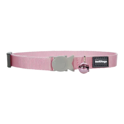 Red Dingo Cat Collar Classic Pink