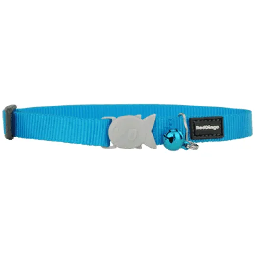 Red Dingo Cat Collar Classic Turquoise