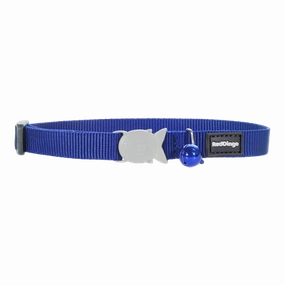 Red Dingo Cat Collar Classic Blue