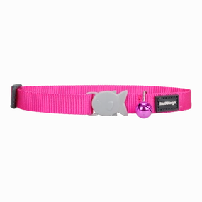 Red Dingo Cat Collar Classic Hot Pink