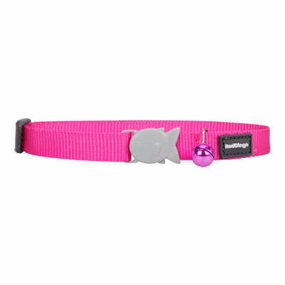 Red Dingo Cat Collar Classic Hot Pink