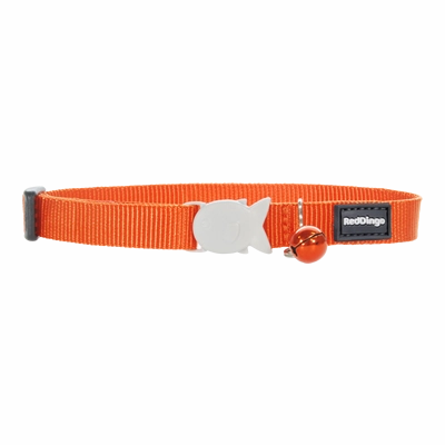 Red Dingo Cat Collar Classic Orange