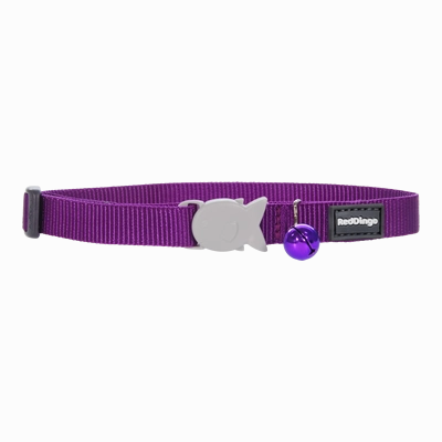 Red Dingo Cat Collar Classic Purple
