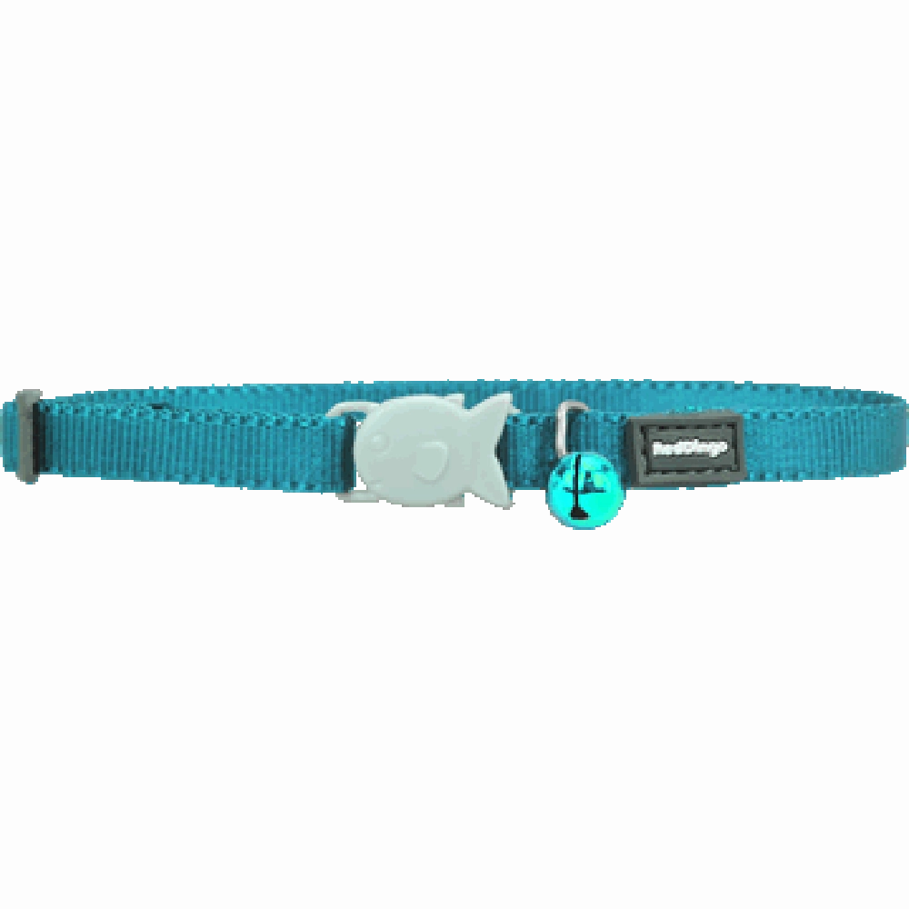 Red Dingo Kitten Collar Turquoise 8mm