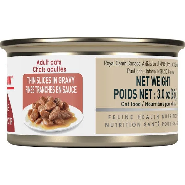 Royal Canin Adult Instinctive Thin Slices in Gravy Canned Cat Food, 85g