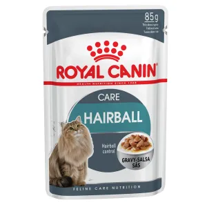 Royal Canin Cat Food Pouch Adult Hairball Care in Gravy