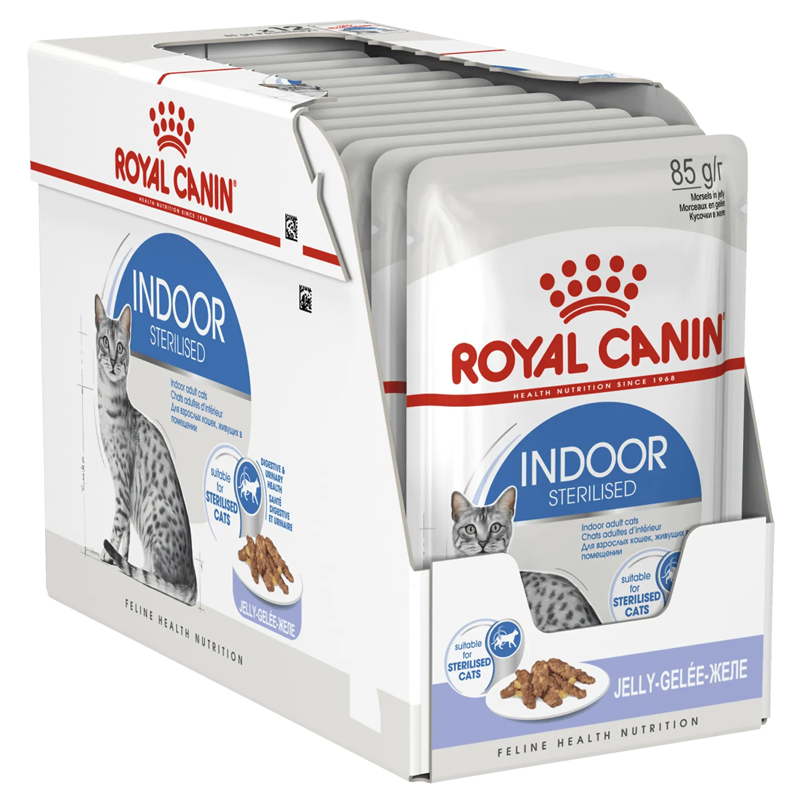 Royal Canin Cat Food Pouch Adult Indoor Jelly