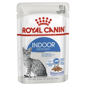 Royal Canin Cat Food Pouch Adult Indoor Jelly