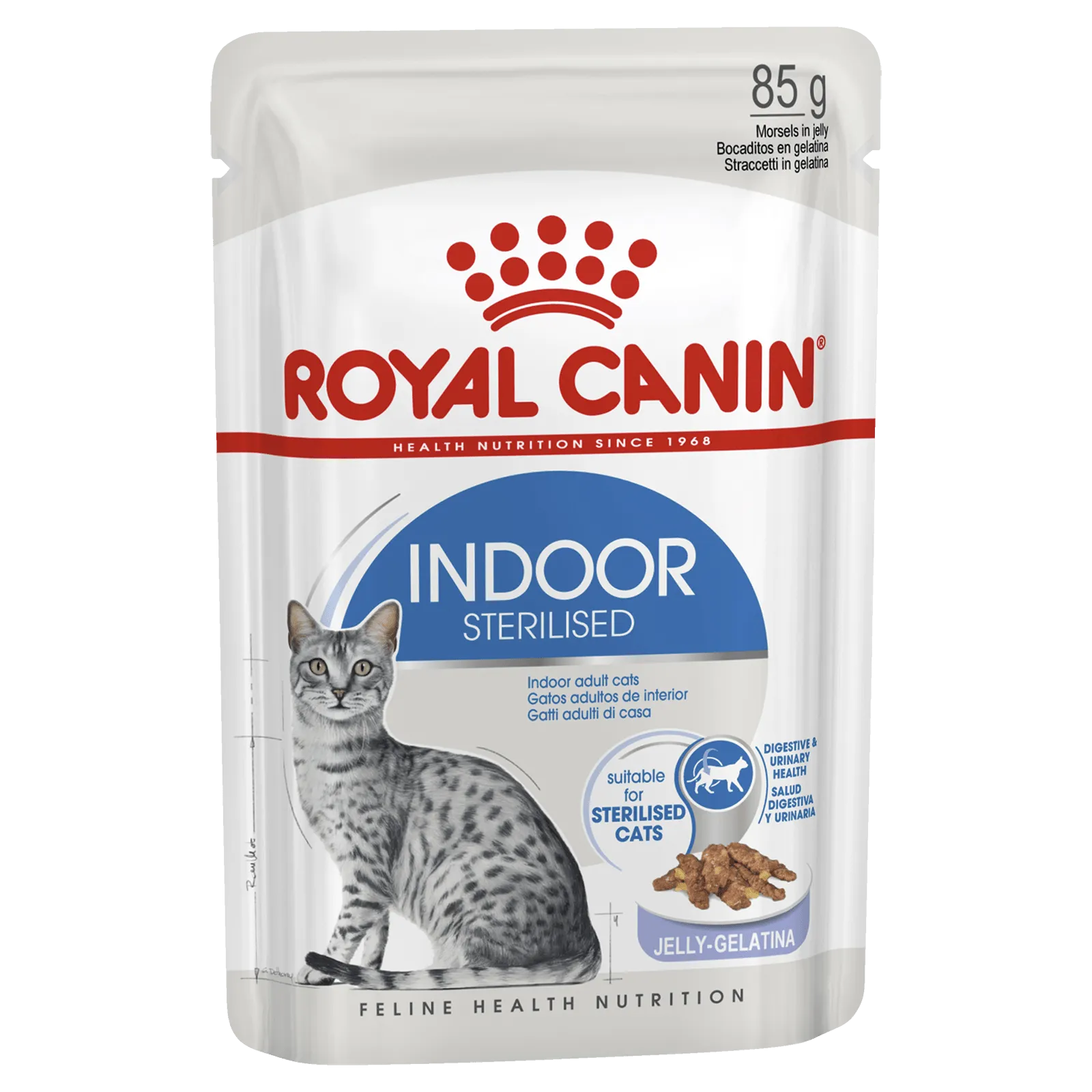 Royal Canin Cat Food Pouch Adult Indoor Jelly