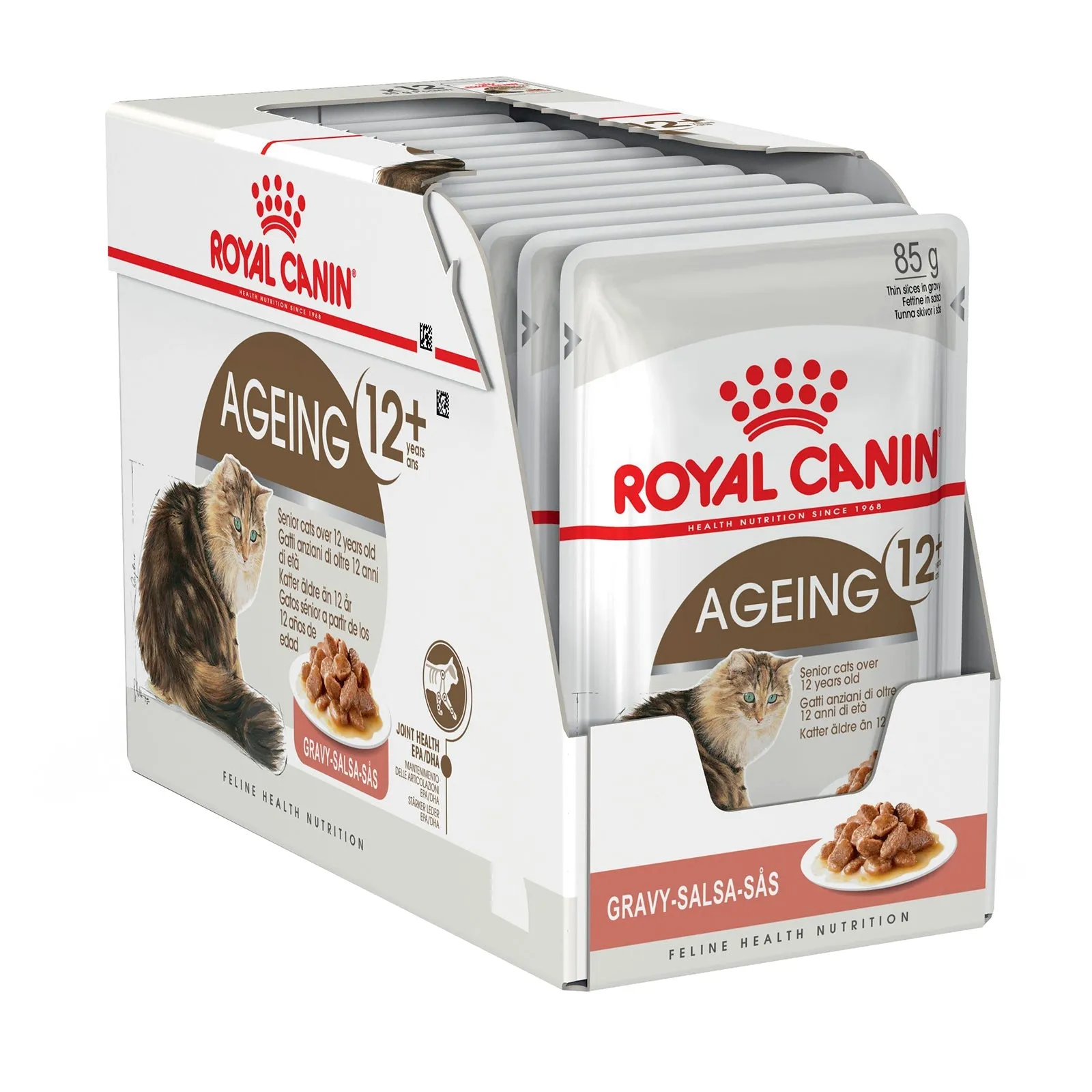 Royal Canin Cat Food Pouch Ageing 12  Gravy