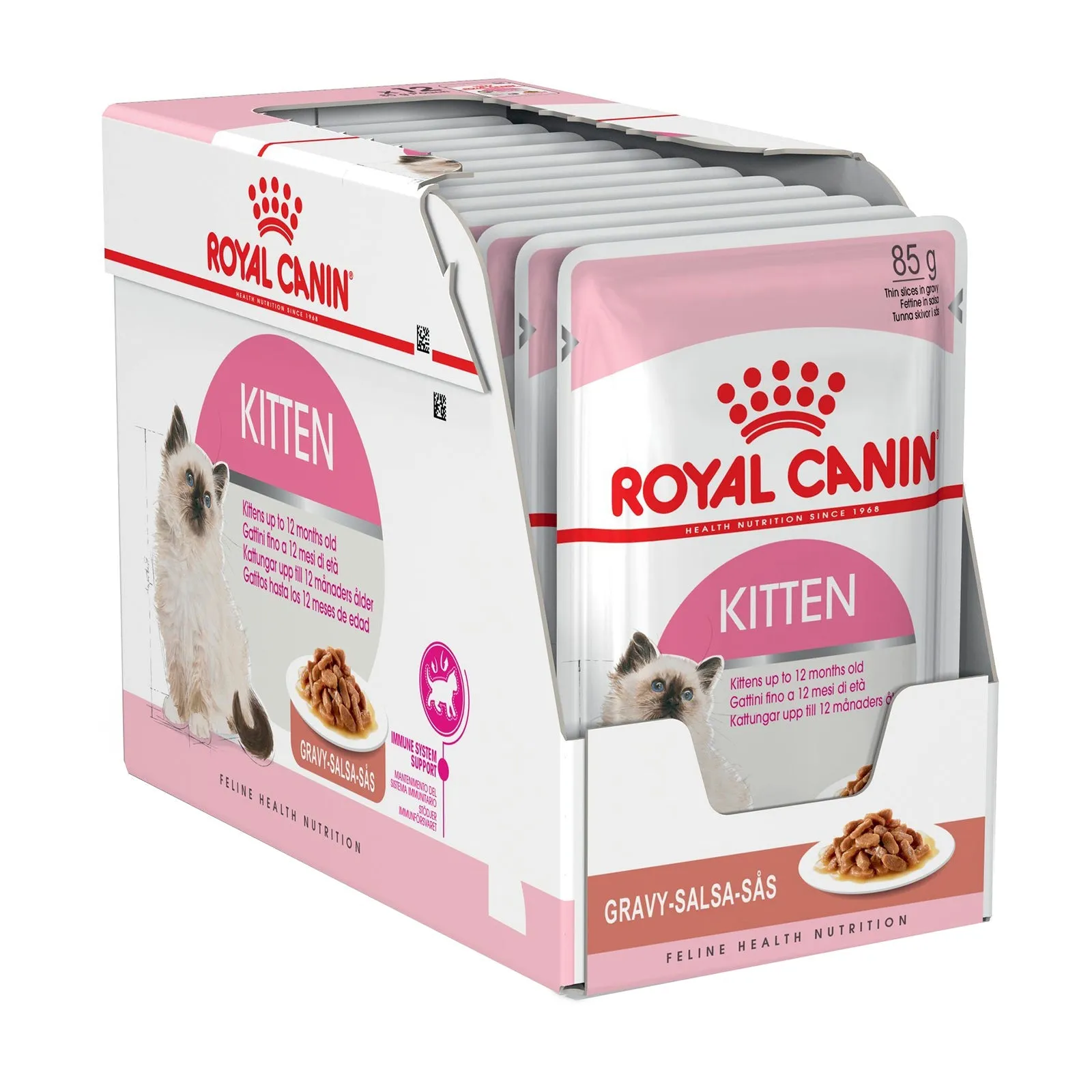 Royal Canin Cat Food Pouch Kitten in Gravy