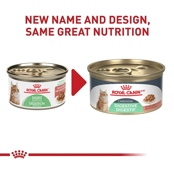 Royal Canin Digestive Care Thin Slices in Gravy Canned Cat Food, 85g