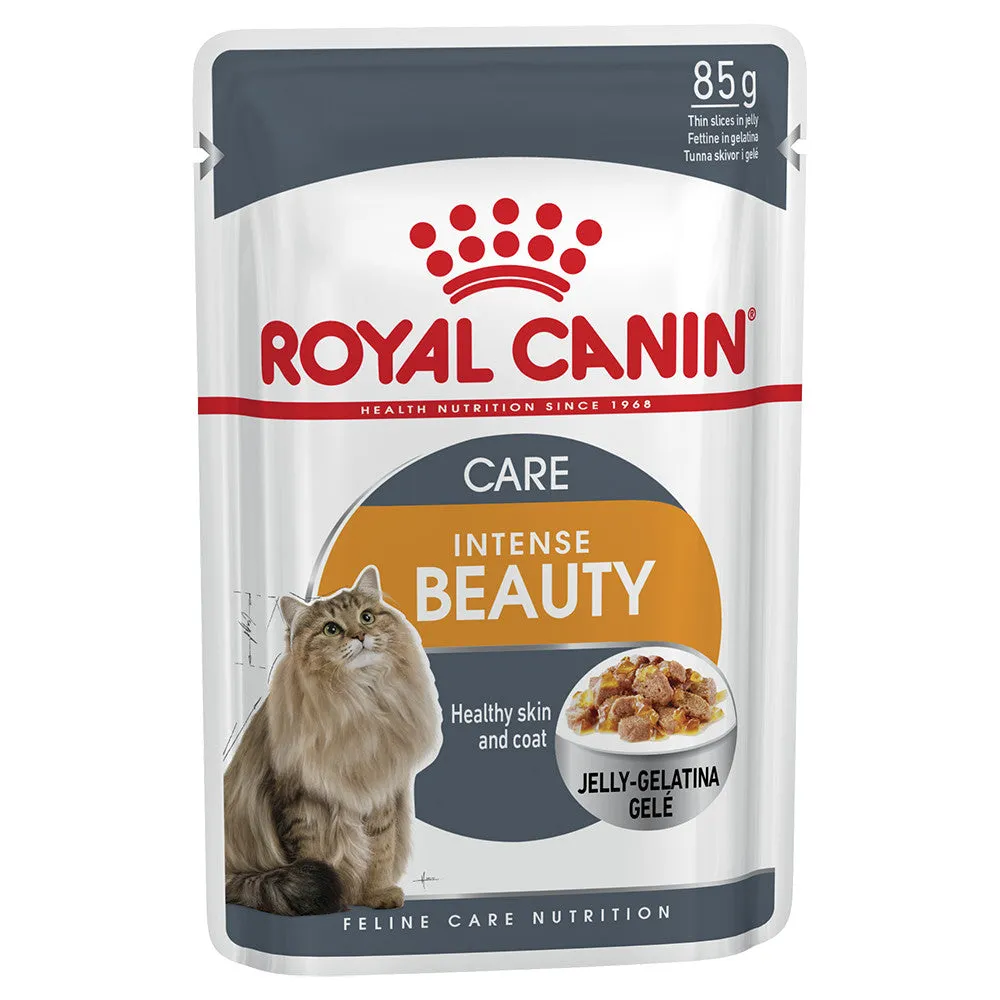 Royal Canin - Hair & Skin Care Care Jelly Adult Cat Wet Food (85g x 12pk)