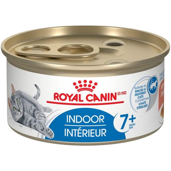 Royal Canin Indoor 7  Morsels in Gravy Canned Cat Food, 85g