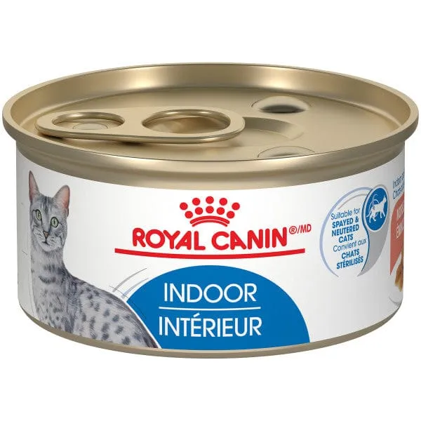 Royal Canin Indoor Adult Morsels in Gravy Canned Cat Food, 85g