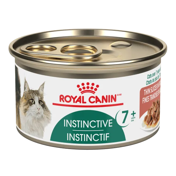 Royal Canin Instinctive 7  Thin Slices in Gravy Canned Cat Food, 85g