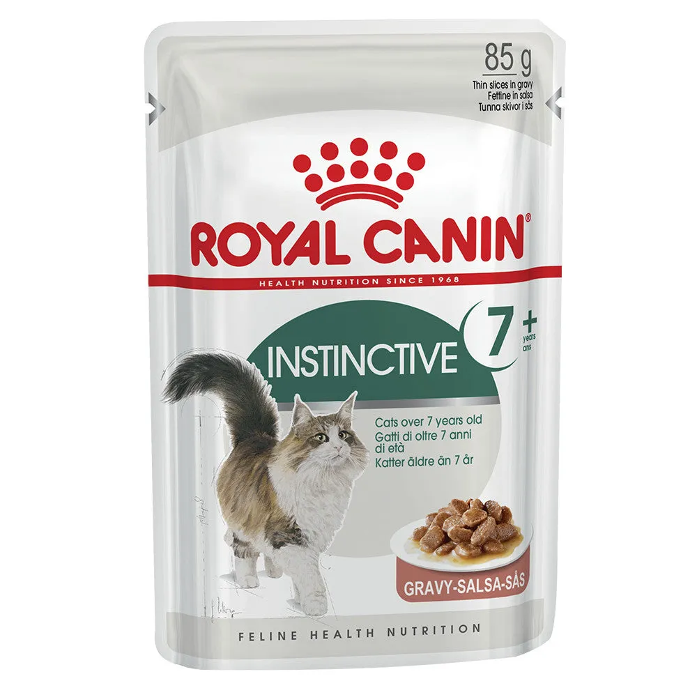 Royal Canin - Instinctive Gravy 7  Mature Cat Wet Food (85g x 12pk)