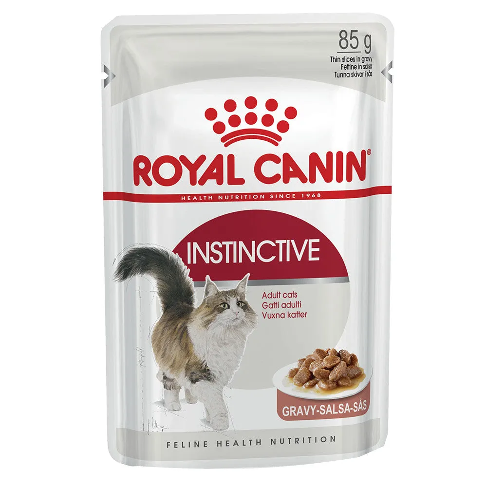 Royal Canin - Instinctive Gravy Adult Cat Wet Food (85g x 12pk)