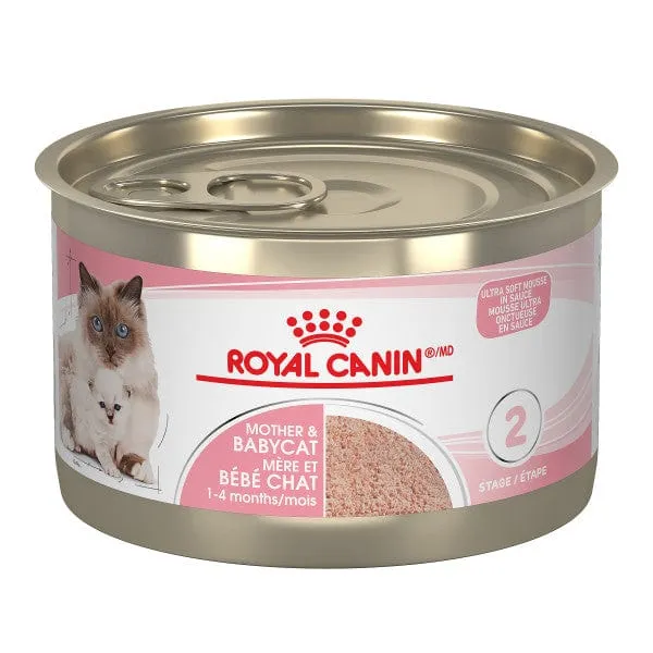 Royal Canin Mother & Babycat Ultra Soft Mousse Canned Cat Food