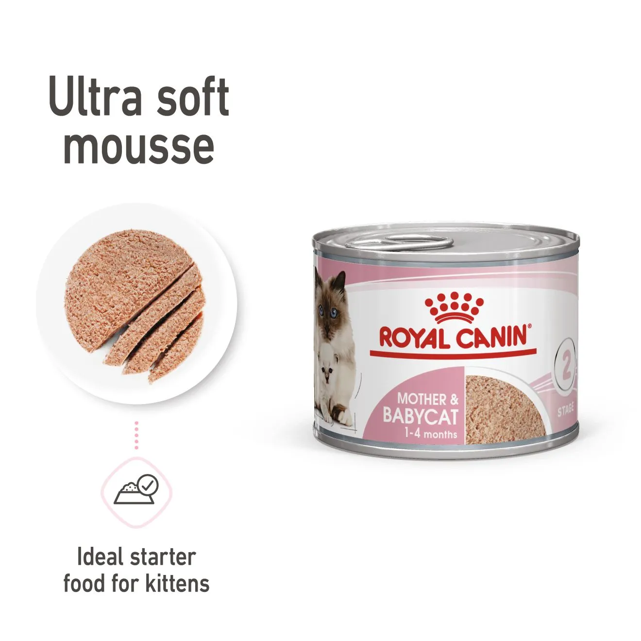 Royal Canin - Mother & Babycat Wet Food (195g x 12pk)