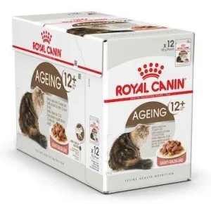 Royal Canin Wet Food - Ageing 12  Years (12 X 85G Pouches)