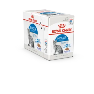 Royal Canin Wet Food - Indoor Jelly (12 X 85G Pouches)