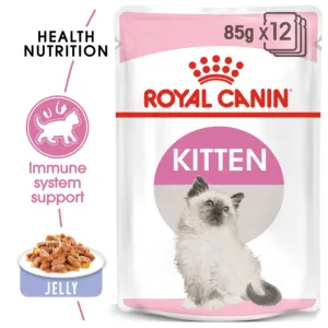 Royal Canin Wet Food - Kitten With Jelly (85G Pouches)