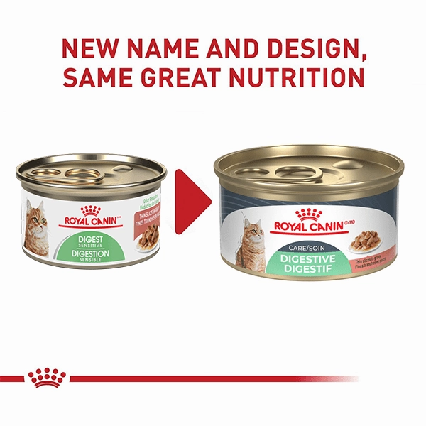 Royal Canin Digestive Care Thin Slices in Gravy Canned Cat Food, 85g