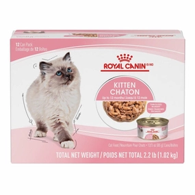Royal Canin Kitten Thin Slices in Gravy Canned Cat Food 12 Pack