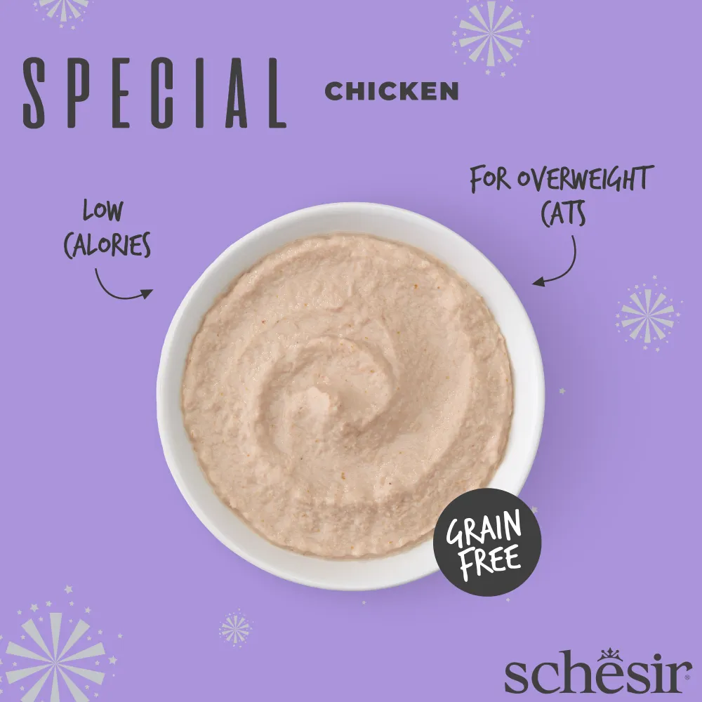 Schesir Cat Pouch Special Mousse Light Chicken 70g