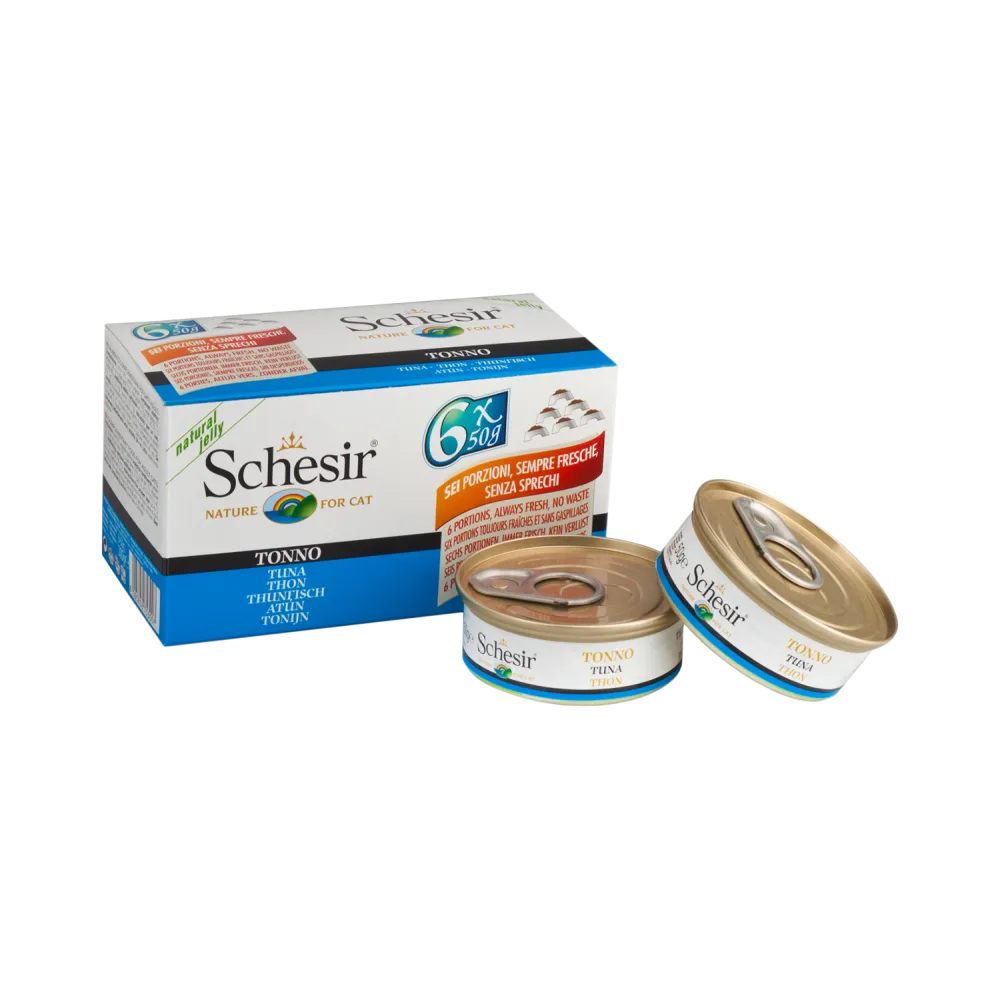 Schesir Nature Tuna For Cat 50g x 6