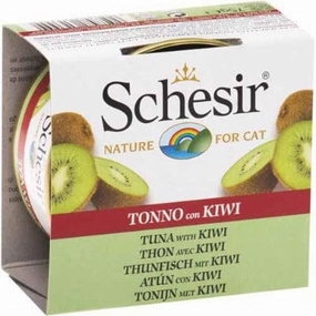 Schesir Tuna Entre with Kiwi in Jelly Adult Wet Cat Food