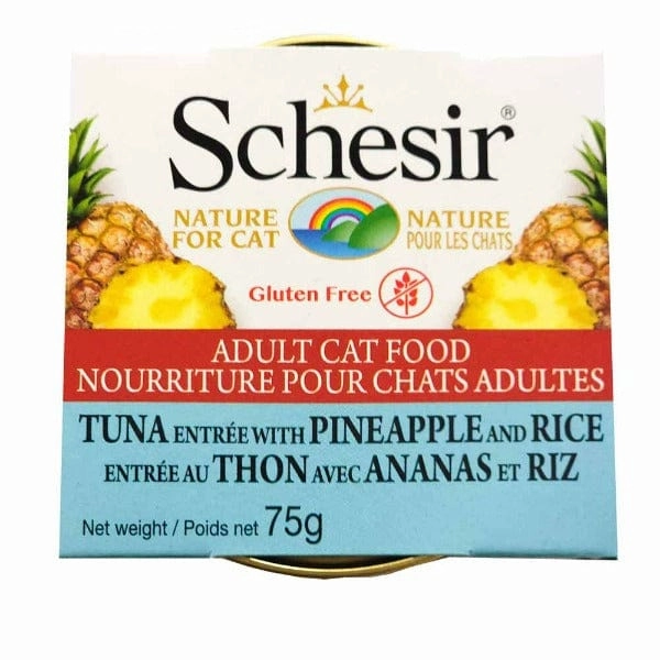 Schesir Tuna Entre with Pineapple & Rice in Jelly Adult Wet Cat Food