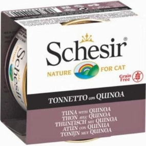 Schesir Tuna Entre with Quinoa in Jelly Adult Wet Cat Food