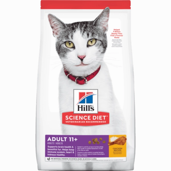 Science Diet Adult 11  Chicken Recipe Dry Cat Food