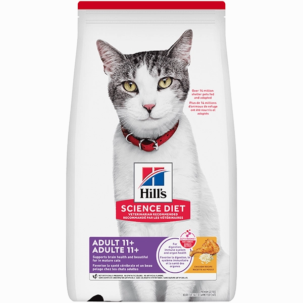 Science Diet Adult 11  Chicken Recipe Dry Cat Food